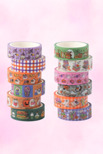 Load image into Gallery viewer, Book Loving Ghosts Washi Tape

