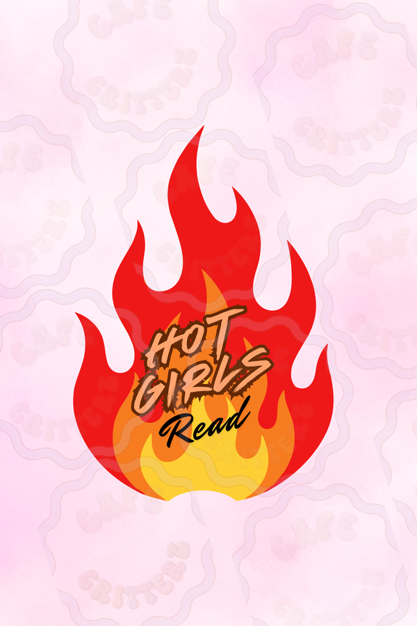 Red Hot Girls Read Sticker